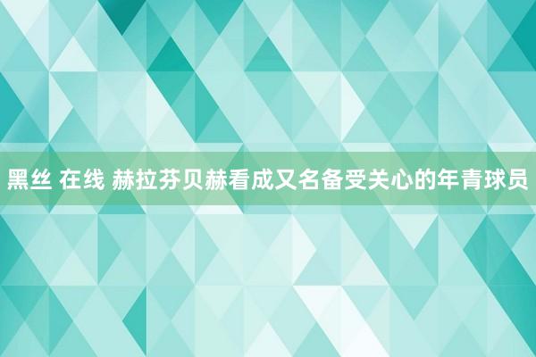 黑丝 在线 赫拉芬贝赫看成又名备受关心的年青球员