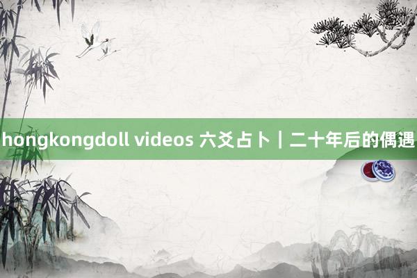 hongkongdoll videos 六爻占卜｜二十年后的偶遇